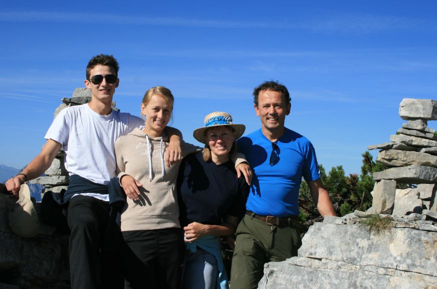 Familie im Karwendel